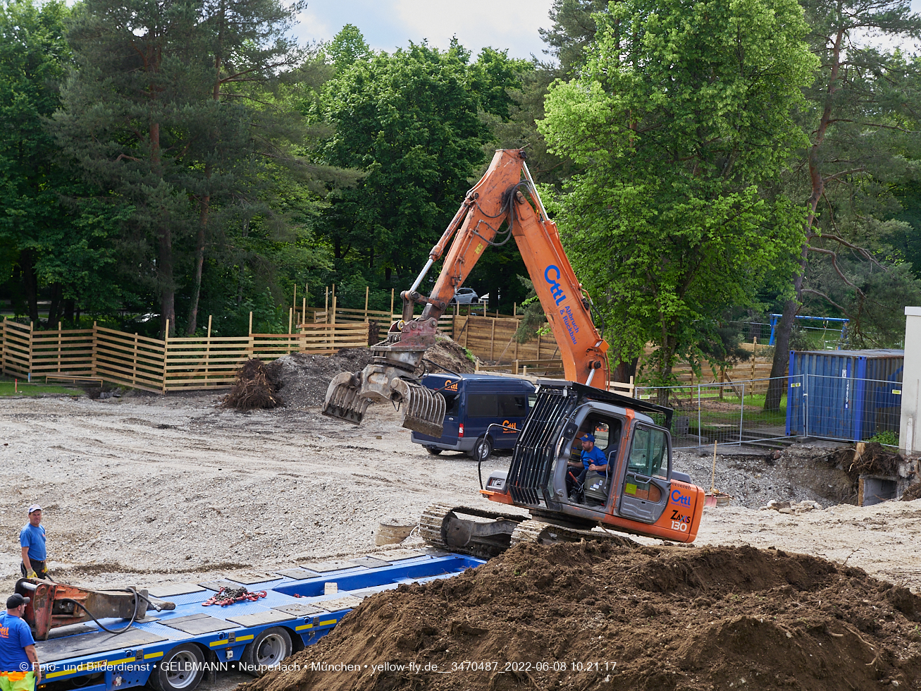 08.06.2022 - Baustelle zur Mütterberatung und Haus für Kinder